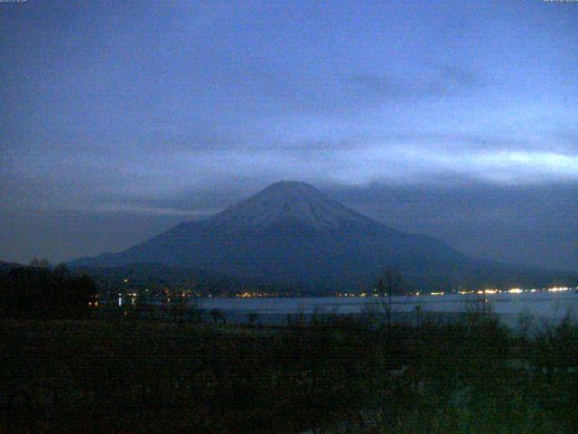 山中湖からの富士山