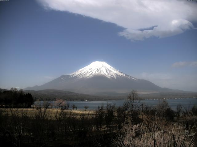 山中湖からの富士山