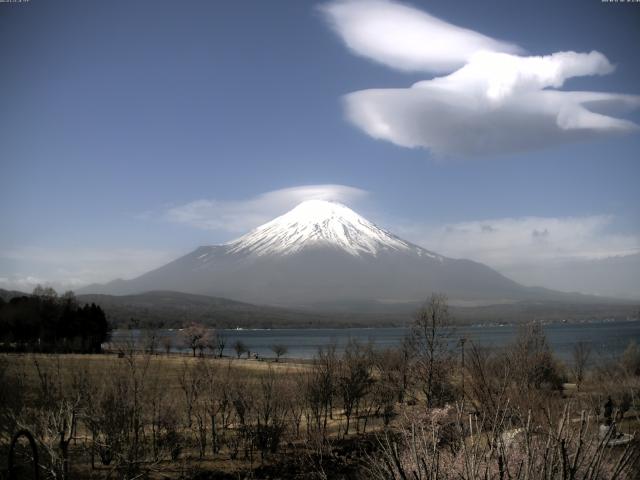 山中湖からの富士山