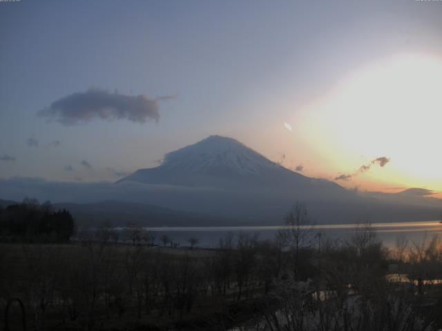 山中湖からの富士山