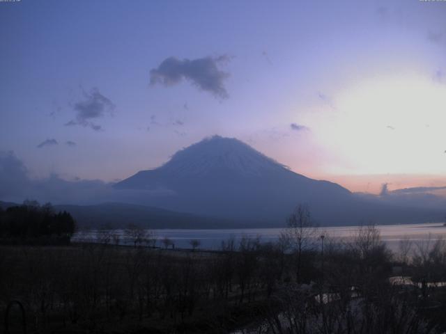 山中湖からの富士山