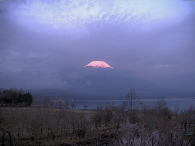 山中湖からの富士山