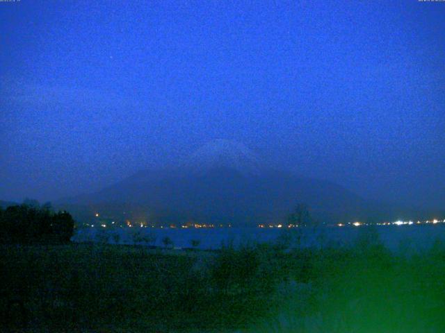 山中湖からの富士山