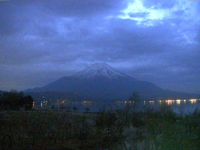 山中湖からの富士山