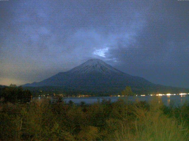 山中湖からの富士山