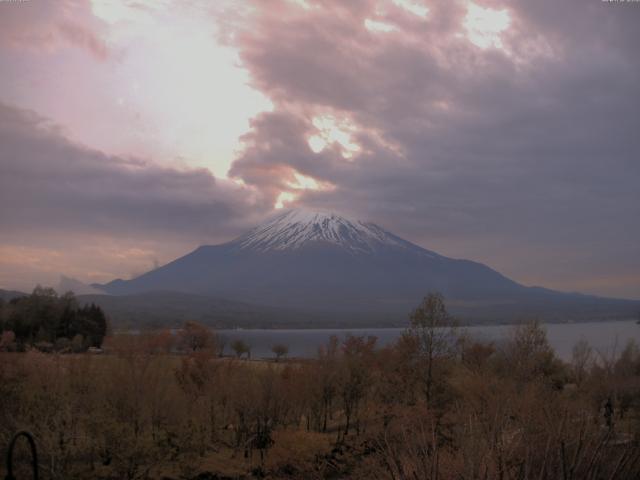 山中湖からの富士山