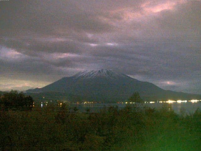 山中湖からの富士山