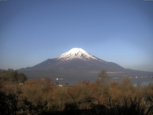 山中湖からの富士山