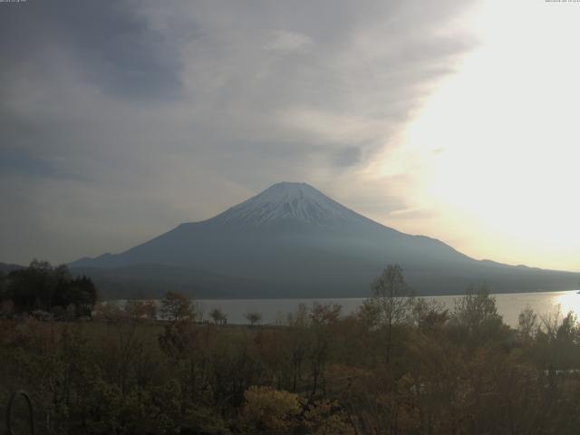 山中湖からの富士山