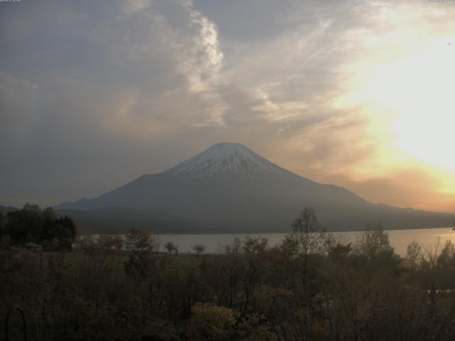 山中湖からの富士山