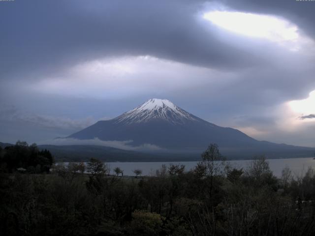 山中湖からの富士山