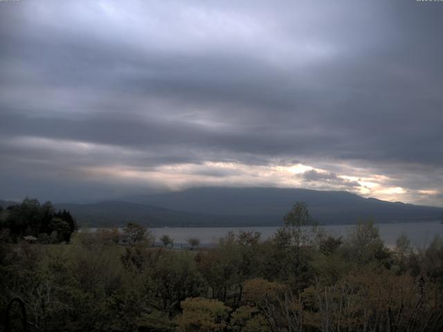 山中湖からの富士山