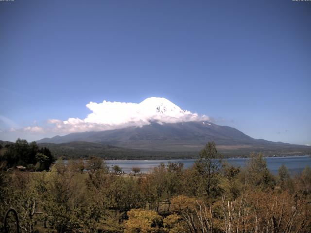 山中湖からの富士山