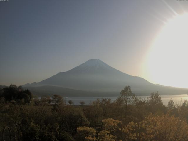 山中湖からの富士山