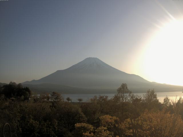 山中湖からの富士山