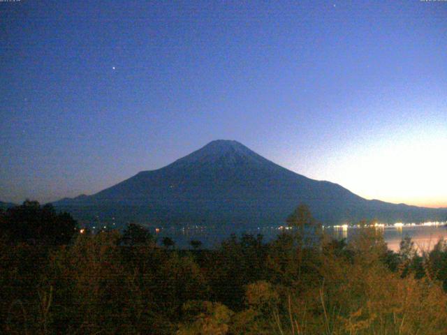 山中湖からの富士山