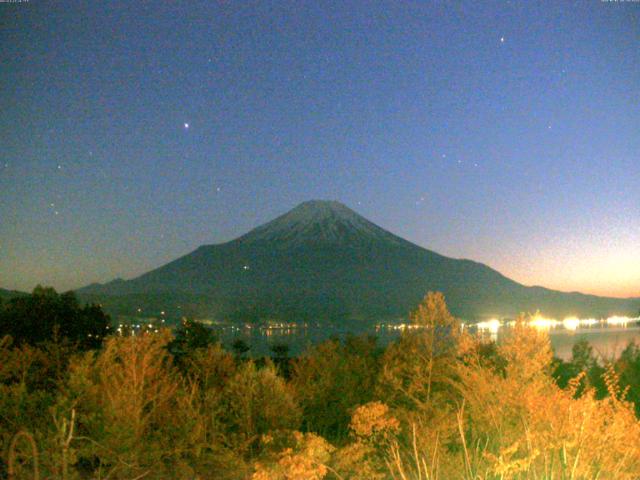 山中湖からの富士山