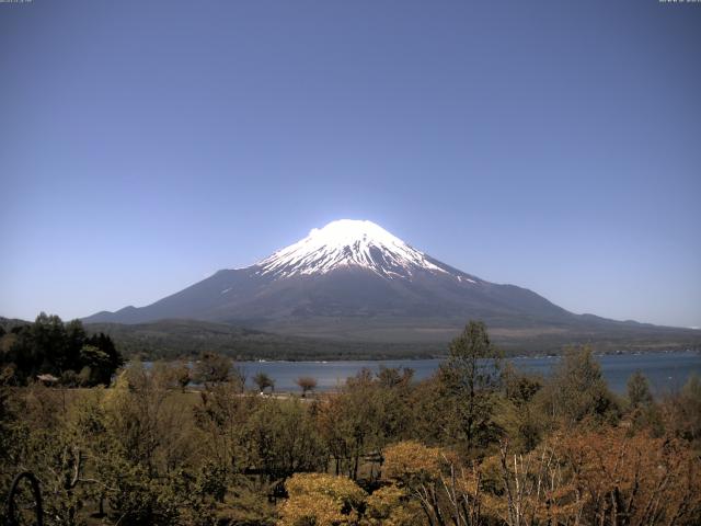 山中湖からの富士山