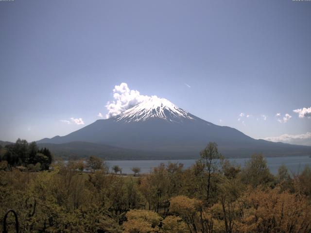 山中湖からの富士山