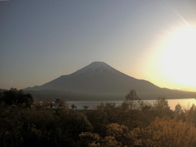 山中湖からの富士山