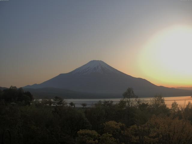 山中湖からの富士山