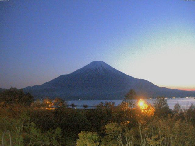 山中湖からの富士山