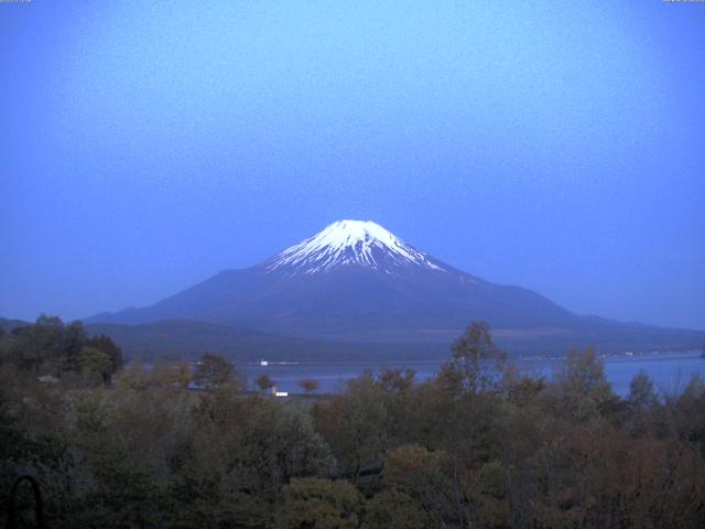 山中湖からの富士山