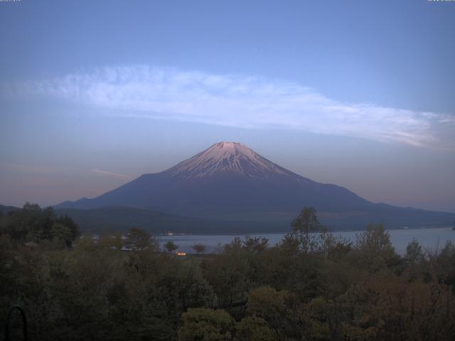 山中湖からの富士山