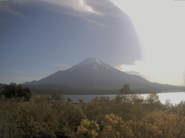 山中湖からの富士山