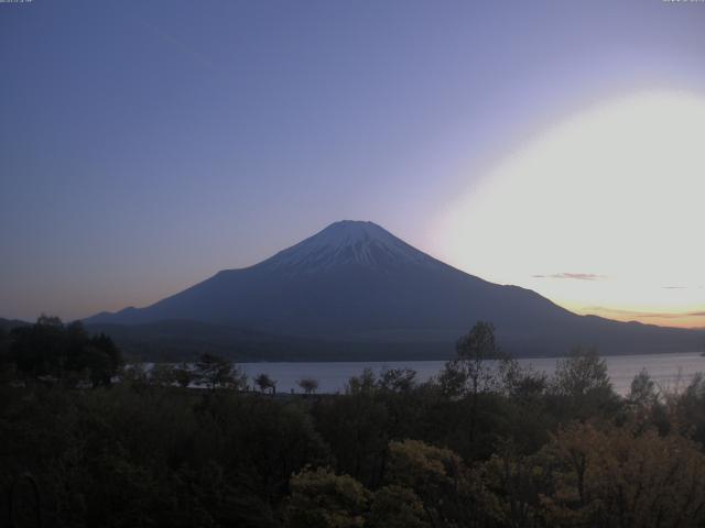 山中湖からの富士山