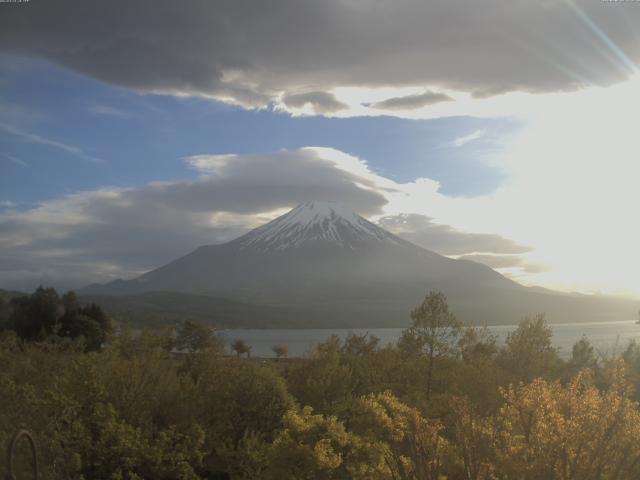 山中湖からの富士山