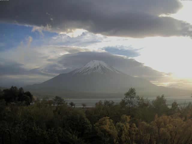 山中湖からの富士山