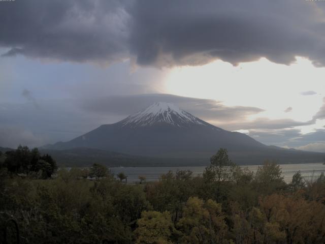 山中湖からの富士山