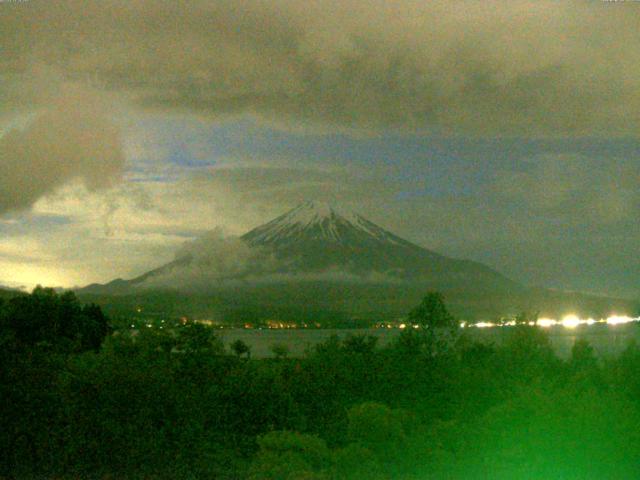 山中湖からの富士山