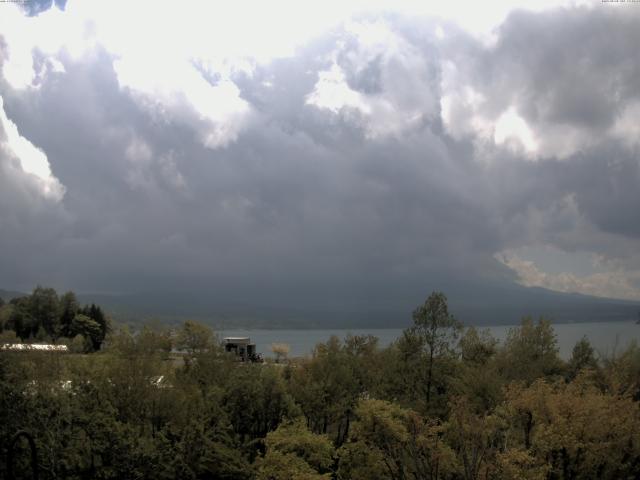 山中湖からの富士山