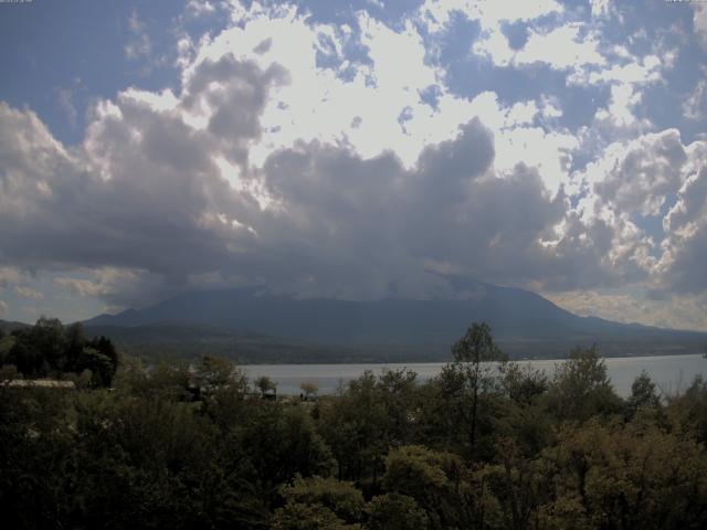 山中湖からの富士山