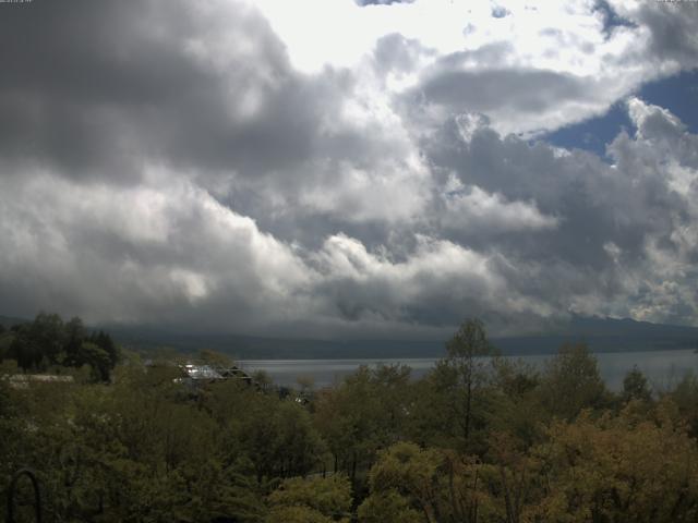 山中湖からの富士山