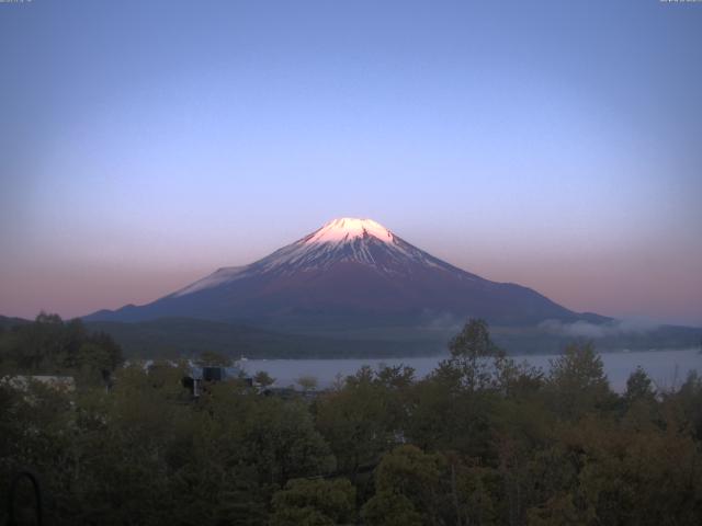 山中湖からの富士山