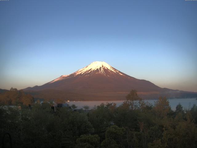 山中湖からの富士山