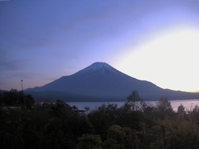 山中湖からの富士山