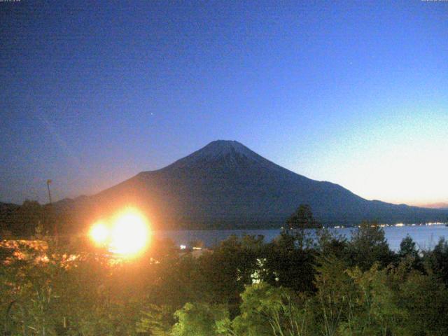 山中湖からの富士山