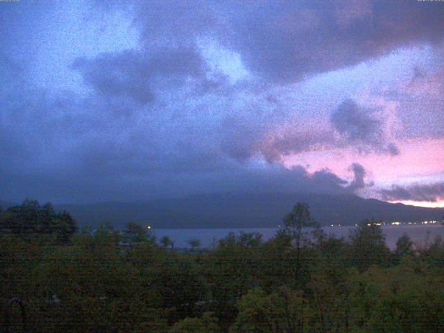 山中湖からの富士山