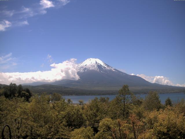 山中湖からの富士山