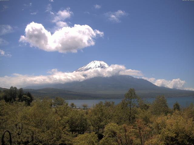 山中湖からの富士山