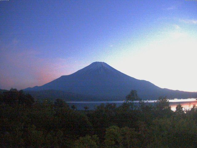 山中湖からの富士山