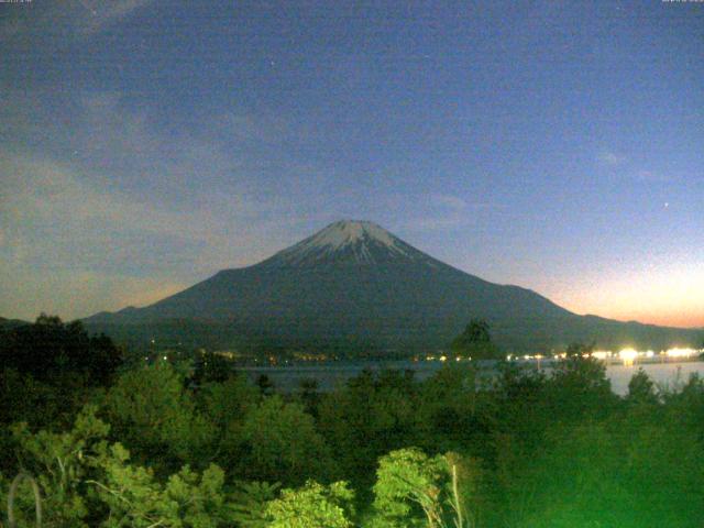 山中湖からの富士山