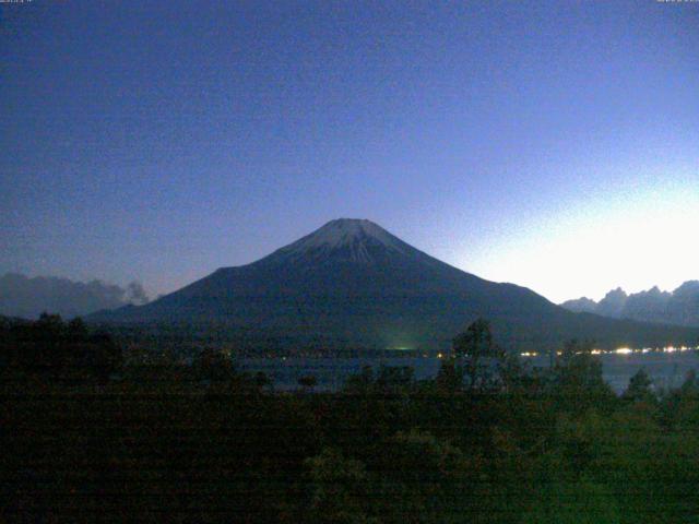 山中湖からの富士山