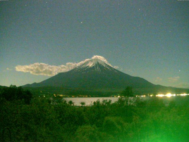 山中湖からの富士山