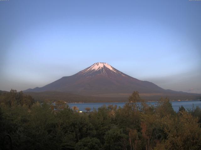 山中湖からの富士山