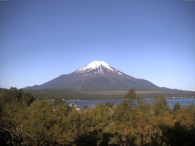 山中湖からの富士山